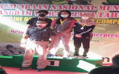 Lagi, SMANDA Juara dalam Kompetisi Menembak