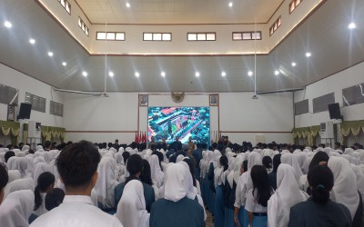 Polresta Malang Sambangi SMAN 2, Bekali Murid Nilai Bhayangkara Demi Generasi Unggul